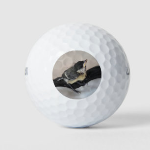 Tidi my Bird the Parus Major Golf Balls