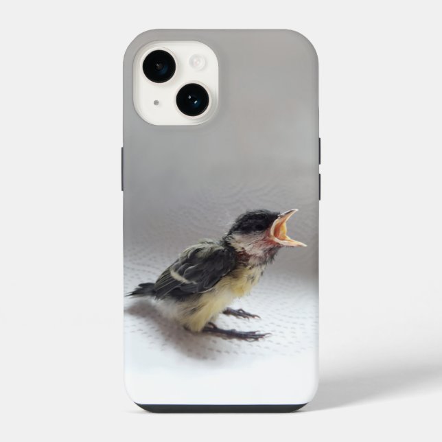 Tidi my Bird the Parus Major iPhone Case (Back)