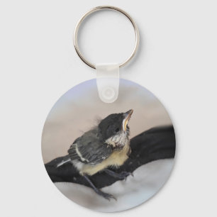 Tidi my Bird the Parus Major Key Ring