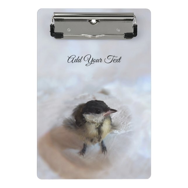 Tidi my Bird the Parus Major Mini Clipboard (Front)