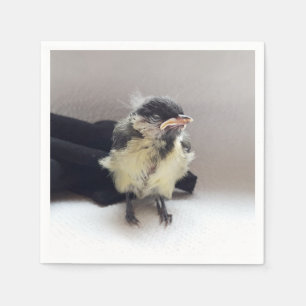 Tidi my Bird the Parus Major Napkin