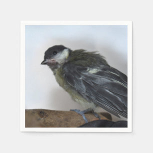 Tidi my Bird the Parus Major Napkin