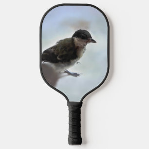 Tidi my Bird the Parus Major Pickleball Paddle