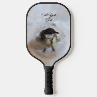 Tidi my Bird the Parus Major Pickleball Paddle