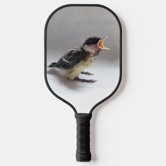Tidi my Bird the Parus Major Pickleball Paddle (Front)
