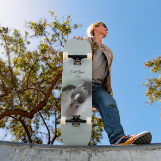 Tidi my Bird the Parus Major Skateboard