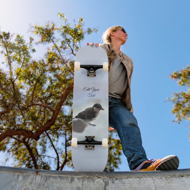 Tidi my Bird the Parus Major Skateboard (Outdoor 1)