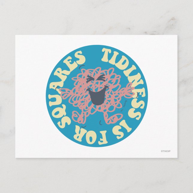 Tidiness Is For Squares Postcard (Front)