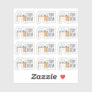 Tidy Desk Study Table Cleaning Reminder Planner