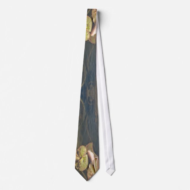 Tie Autumn Lily Pads - Original (Front)