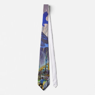 Tie by Art West - The Three Towers