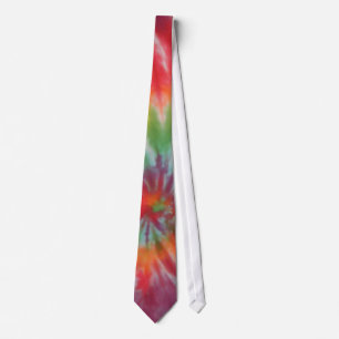 Tie Died Psychedelic Tie