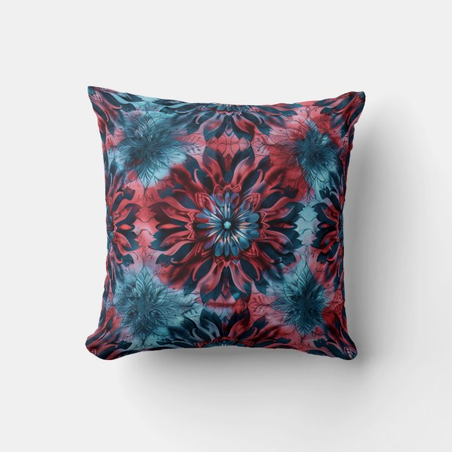 Tie DIY seamless pattern  Cushion (Front)