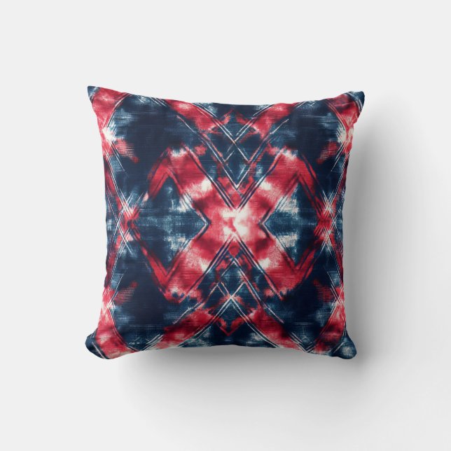 Tie DIY seamless pattern  Cushion (Front)