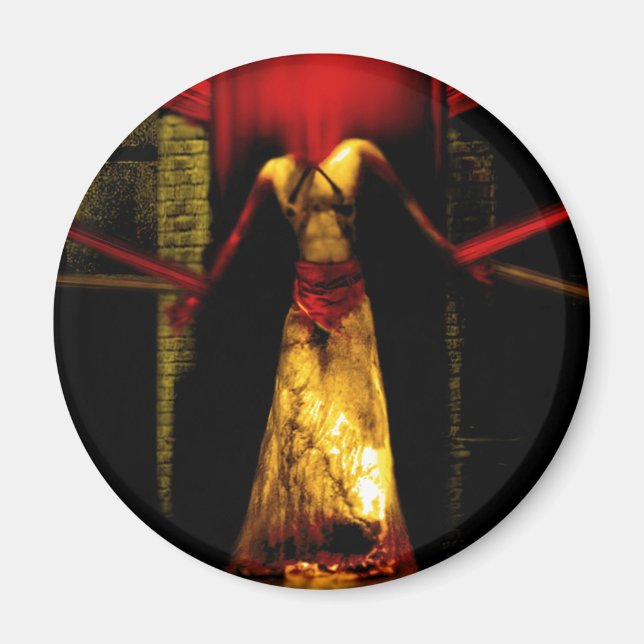 Tie down the Devil Magnet (Front)