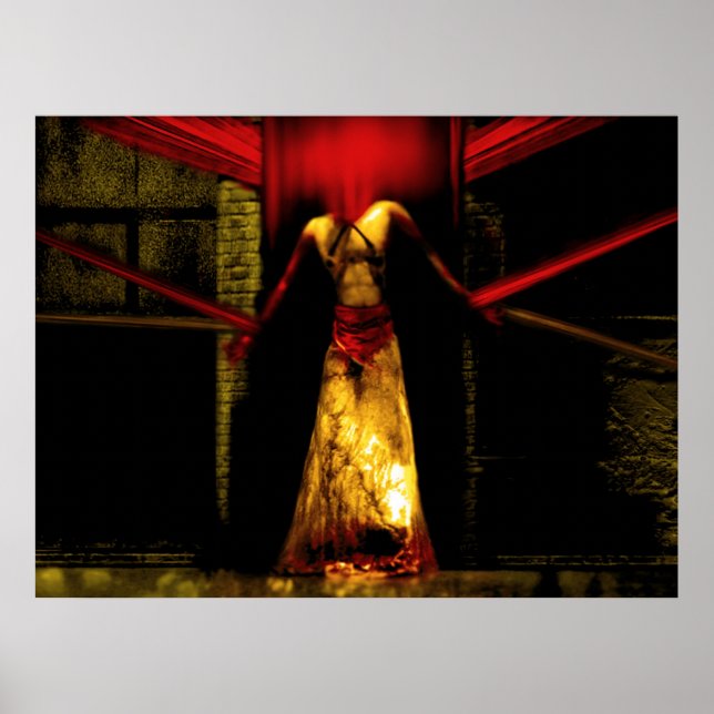 Tie Down the Devil with Blood Ribbons Poster (Front)