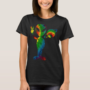 Tie Dye Alien Peace Space World Ufo Day Peace Sign T-Shirt