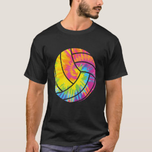 Tie Dye Beach Volleyball Retro Setters Players C T-Shirt