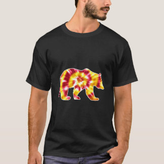 Tie Dye Bear For Bear Lovers T-Shirt