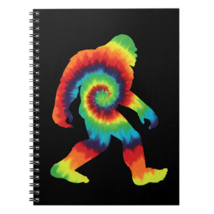 Tie Dye Bigfoot  Notebook