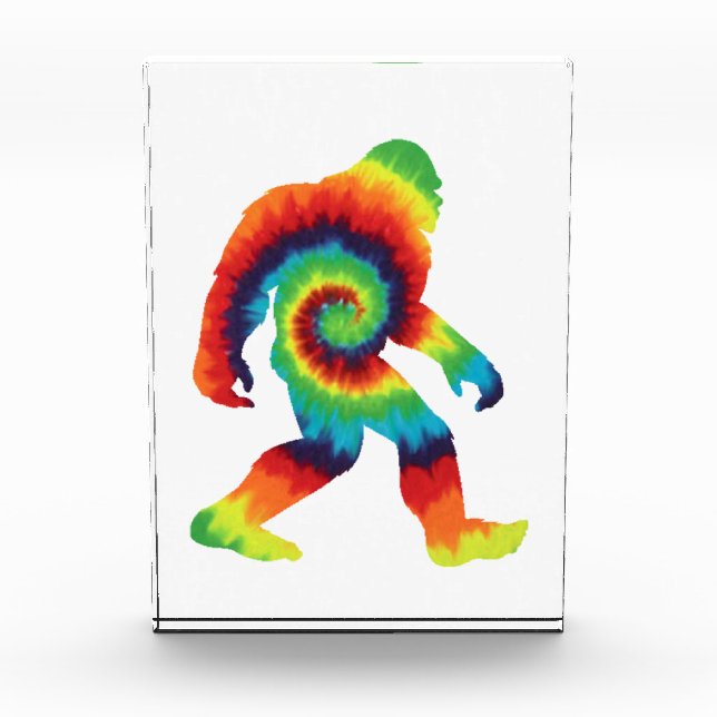 Tie Dye Bigfoot      Photo Block (Front)
