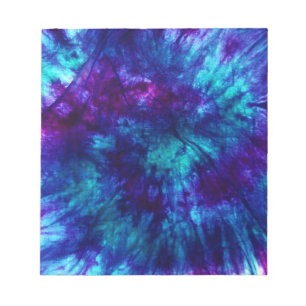 Tie Dye/Blue and Green Notepad