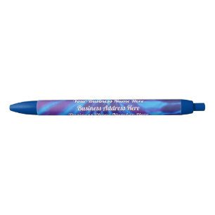 Tie Dye Blue Teal Purple Colourful Pattern Hippie Blue Ink Pen