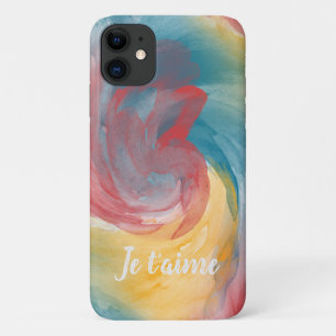 Tie-Dye Bold Colours Painterly Watercolor in Love Case-Mate iPhone Case