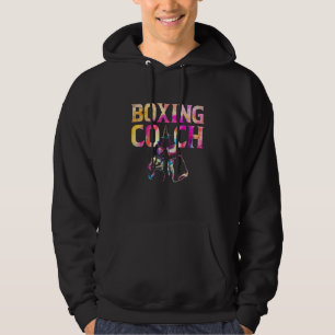 Tie Dye Boxing Coach Gloves Boxer Fighter Kickboxe Hoodie