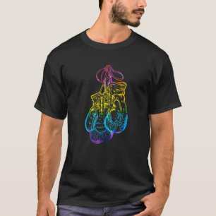 Tie Dye Boxing Gloves Boxer Fighting Men Women Bo T-Shirt