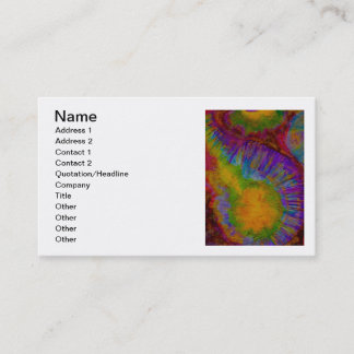 Tie Dye Business Cards