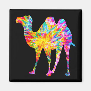TIE DYE CAMEL MAGNET