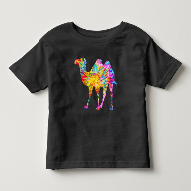 TIE DYE CAMEL TODDLER T-Shirt (Front)