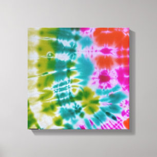 Tie Dye Canvas Print