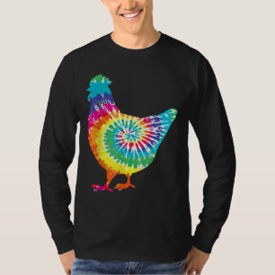 Tie Dye Chicken T-Shirt