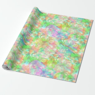 Tie Dye Colourful Boho Retro Hippie Pattern Wrapping Paper