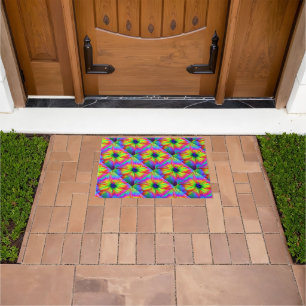  Tie Dye Colourful  Doormat