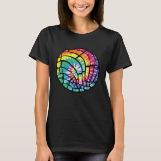 Tie Dye Conchas Pan Dulce Latina Spanish Mujer Con T-Shirt