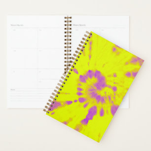 TIE-DYE COVER PLANNER
