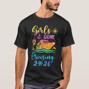 Tie Dye Cruising Squad Girls Gone Cruising 2026 Su T-Shirt