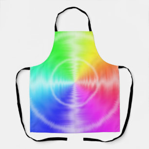 Tie-dye design -  apron