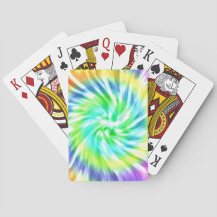 Tie Dye Design Playing Cards