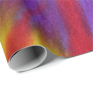 Tie Dye Design Wrapping Paper