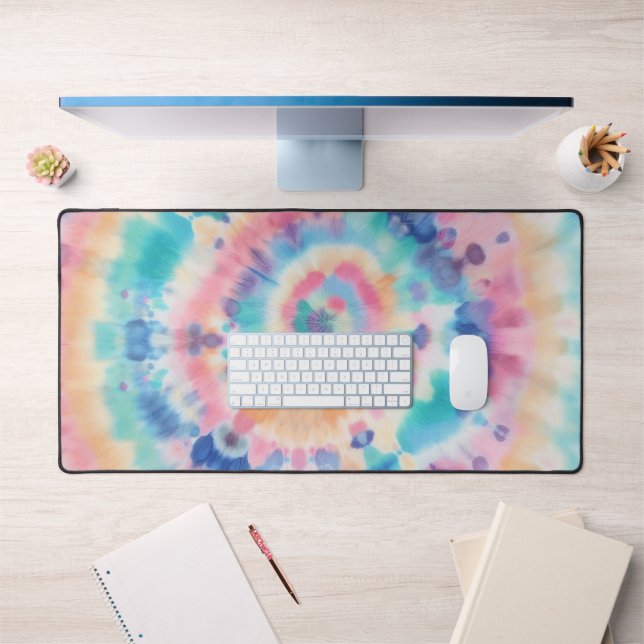 Tie dye desk mat (Office 1)