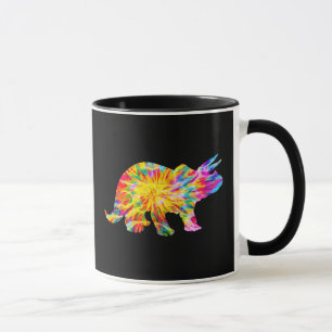 TIE DYE DINOSAUR MUG