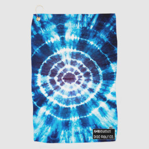 Tie-Dye Disc Golf Disc Towel