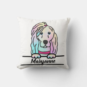 Tie Dye Dog Cushion