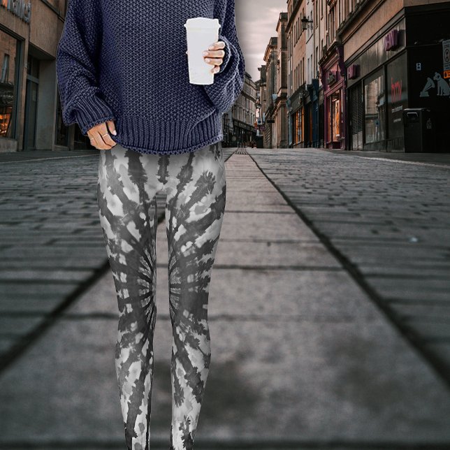 Tie Dye Effect Halloween Skeleton Leggings (Creator Uploaded)