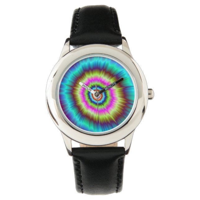 Tie Dye Explosion Watch (Front)