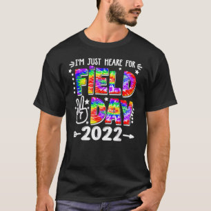 Tie Dye Field Day Vibes Last Day Of School Field D T-Shirt